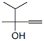 3,4-Dimethyl-1-pentyn-3-ol Structure,1482-15-1Structure