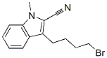 3-(4-Bromobutyl)-2-cyano-1-methylindole Structure,148237-18-7Structure