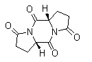 (5As,10as)-四氢二吡咯并[1,2-a:1’,2’-d]吡嗪-3,5,8,10(2H,5ah)-四酮结构式_14842-41-2结构式