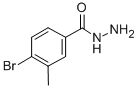 Benzoic acid, 4-bromo-3-methyl-, hydrazide Structure,148672-43-9Structure