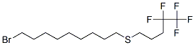 1-Bromo-9-[(4,4,5,5,5-pentafluoropentyl)sulfanyl]nonane Structure,148757-89-5Structure