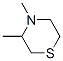 (9CI)-3,4-二甲基硫代吗啉结构式_148761-48-2结构式