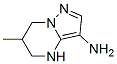 Pyrazolo[1,5-a]pyrimidin-3-amine, 4,5,6,7-tetrahydro-6-methyl- Structure,148777-83-7Structure