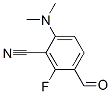 3-Cyano-4-dimethylamino-2-fluorobenzaldehyde Structure,148901-53-5Structure