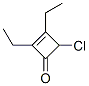 2-Cyclobuten-1-one, 4-chloro-2,3-diethyl- Structure,148962-09-8Structure