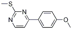 4-(4-Methoxyphenyl)-2-(methylthio)pyrimidine Structure,148990-17-4Structure