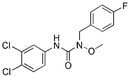 3-(3,4-Dichlorophenyl)-1-(4-fluorobenzyl)-1-methoxyurea Structure,149282-22-4Structure