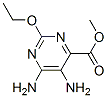 (9ci)-5,6-二氨基-2-乙氧基-4-嘧啶羧酸甲酯结构式_149352-47-6结构式