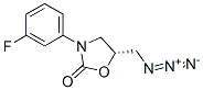 2-Oxazolidinone,5-(azidomethyl)-3-(3-fluorophenyl)-,(5R)- Structure,149524-44-7Structure