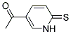 Ethanone, 1-(1,6-dihydro-6-thioxo-3-pyridinyl)-(9ci) Structure,149530-83-6Structure