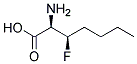 Heptanoic acid, 2-amino-3-fluoro-, (r*,r*)-(9ci) Structure,149560-58-7Structure