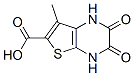 Thieno[2,3-b]pyrazine-6-carboxylic acid, 1,2,3,4-tetrahydro-7-methyl-2,3-dioxo- Structure,149587-45-1Structure