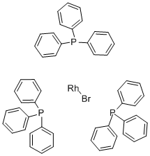 Bromotris(triphenylphosphine)rhodium (i) Structure,14973-89-8Structure