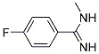 Benzenecarboximidamide, 4-fluoro-n-methyl-(9ci) Structure,149742-97-2Structure