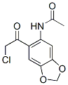 Acetamide, n-[6-(chloroacetyl)-1,3-benzodioxol-5-yl]-(9ci) Structure,149809-25-6Structure