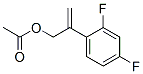 1-2-(2,4-Difluorophenyl)-2-propenol acetate Structure,149809-34-7Structure