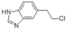 1H-benzimidazole,5-(2-chloroethyl)-(9ci) Structure,14984-14-6Structure