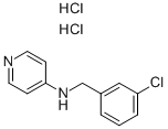 (3-Chloro-benzyl)-pyridin-4-yl-amine dihydrochloride Structure,149895-54-5Structure