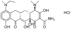 7-Ethylmethylamino sancycline hydrochloride Structure,149934-25-8Structure