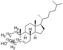 Cholesterol-13c5 Structure,150044-24-9Structure