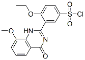 (9ci)-3-(1,4-二氢-8-甲氧基-4-氧代-2-喹唑啉yl)-4-乙氧基-苯磺酰氯结构式_150479-72-4结构式