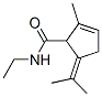 (8ci)-n-乙基-5-异亚丙基-2-甲基-2-环戊烯-1-羧酰胺结构式_15093-32-0结构式