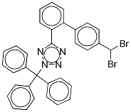 5-[4’-(Dibromomethyl)[1,1’-biphenyl]-2-yl]-2-(triphenylmethyl)-2h-tetrazole Structure,151052-34-5Structure