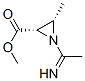 顺式-(9ci)-1-(1-亚氨基乙基)-3-甲基-2-氮丙啶羧酸甲酯结构式_151267-22-0结构式