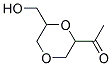 Ethanone, 1-[6-(hydroxymethyl)-1,4-dioxan-2-yl]-(9ci) Structure,151720-02-4Structure