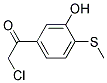 (9ci)-2-氯-1-[3-羟基-4-(甲基硫代)苯基]-乙酮结构式_151792-80-2结构式