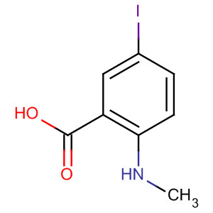 5-碘-2-(甲基氨基)苯甲酸结构式_151979-21-4结构式