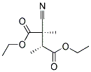 (r*,r*)-(9ci)-2-氰基-2,3-二甲基-丁二酸二乙酯结构式_152193-02-7结构式