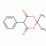 2,2-Dimethyl-5-phenyl-1,3-dioxane-4,6-dione Structure,15231-78-4Structure