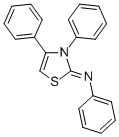 (3,4-Diphenyl-3h-thiazol-2-ylidene)-phenyl-amine Structure,15249-82-8Structure