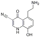 5-(2-Aminoethyl)-1,4-dihydro-8-hydroxy-4-oxo-3-quinolinecarbonitrile Structure,152530-08-0Structure