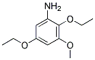 Benzenamine, 2,5-diethoxy-3-methoxy-(9ci) Structure,152532-80-4Structure