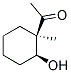 Ethanone, 1-(2-hydroxy-1-methylcyclohexyl)-, cis-(9ci) Structure,152589-72-5Structure