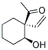 Ethanone, 1-(1-ethenyl-2-hydroxycyclohexyl)-, cis-(9ci) Structure,152589-73-6Structure