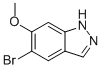 5-Bromo-6-methoxy-1h-indazole Structure,152626-78-3Structure