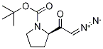 (R)-2-(2-二氮杂乙酰基)吡咯烷-1-羧酸叔丁酯结构式_152665-79-7结构式