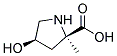 D-proline, 4-hydroxy-2-methyl-, cis-(9ci) Structure,152722-92-4Structure
