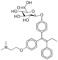 (E)-4-hydroxy tamoxifen o-beta-d-glucuronide Structure,152764-51-7Structure