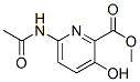 Methyl 6-acetamido-3-hydroxypyridine-2-carboxylate Structure,152824-40-3Structure