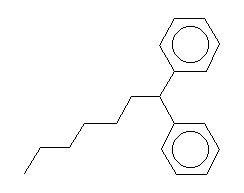 1,1-二苯基庚烷结构式_1530-05-8结构式