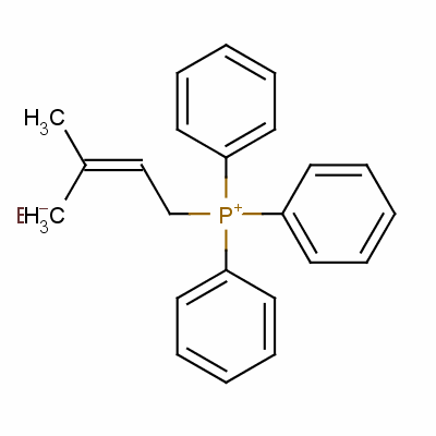 (3,3-Dimethylallyl)triphenylphosphonium bromide Structure,1530-34-3Structure