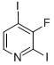 3-Fluoro-2,4-diiodopyridine Structure,153035-06-4Structure