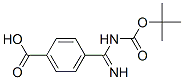 4-(Boc-amidino)-benzoic acid Structure,153074-91-0Structure