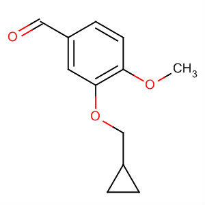 3-(Cyclopropylmethoxy)-4-methoxybenzaldehyde Structure,153200-64-7Structure