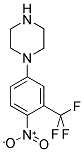 1-(4-硝基-3-三氟甲基苯基)-哌嗪结构式_153204-82-1结构式