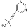 2-Methyl-4-(pyrimidin-5-yl)but-3-yn-2-ol Structure,153286-92-1Structure